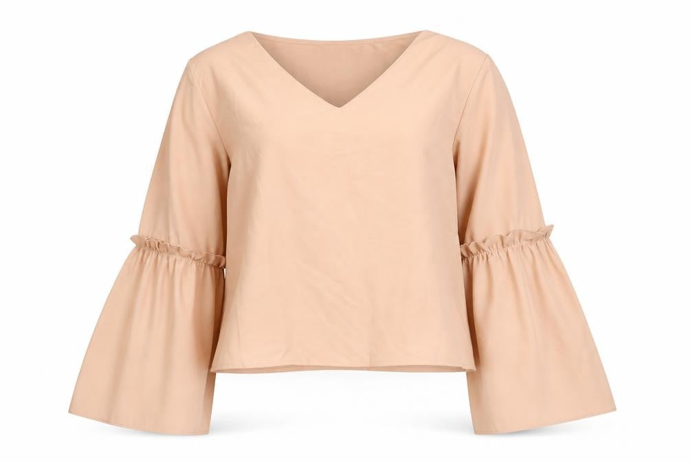 Womens UK Size 10 Boohoo Pink Basic Blouse