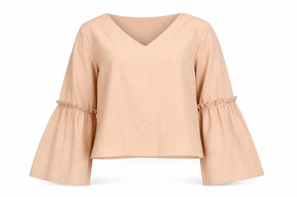 Womens UK Size 10 Boohoo Pink Basic Blouse