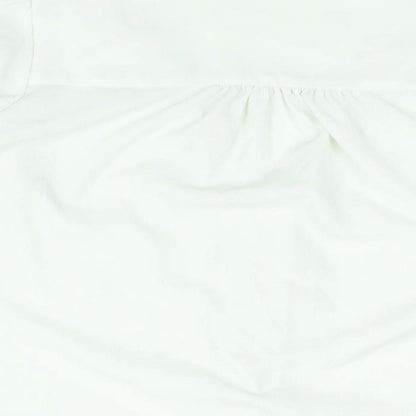 Womens UK Size M Monki White Basic Blouse