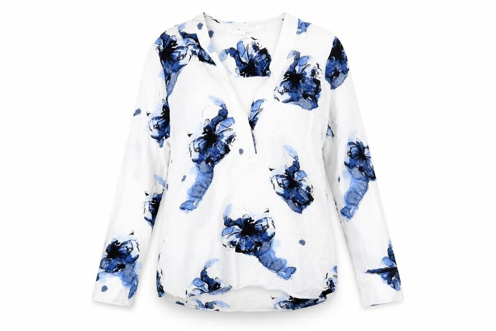 Womens UK Size 6 H&M White Basic Blouse