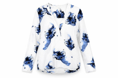 Womens UK Size 6 H&M White Basic Blouse