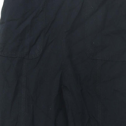 Womens UK Size 32 in EWM Regular Fit  Black Trousers