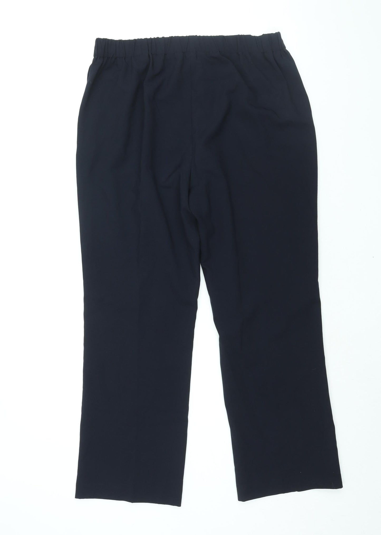 Womens UK Size 12 Bonmarché Regular Fit  Blue Trousers
