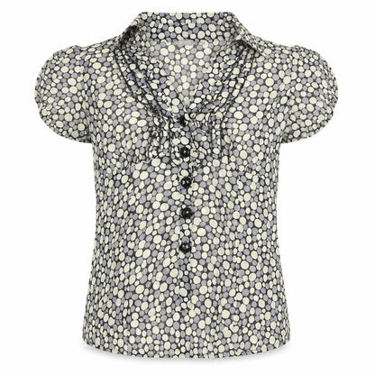 Womens UK Size 16 Mia Moda Grey Basic Blouse