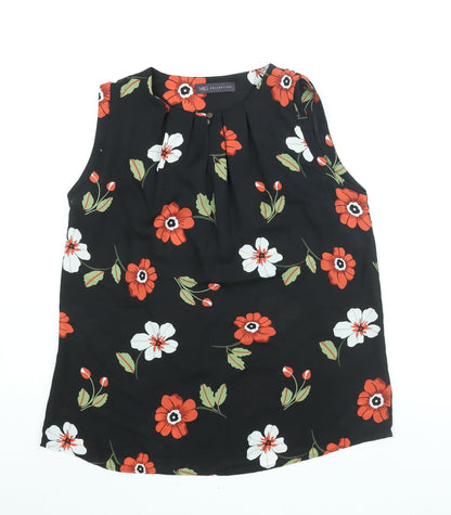 Womens UK Size 10 Marks and Spencer Black Camisole Blouse