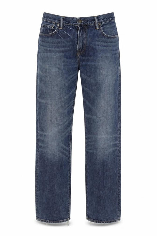 Mens UK Size 28 in Gap Regular Fit Straight Blue Jeans