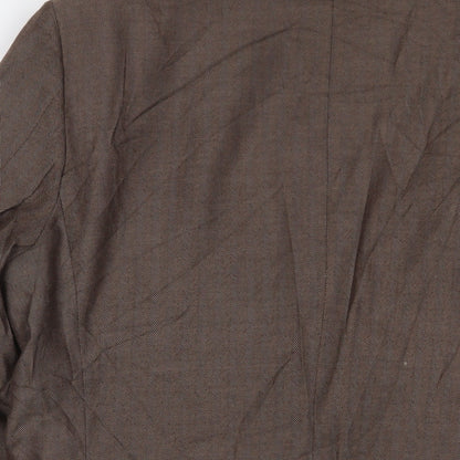 Mens UK Size 40 Greenwoods Regular Brown Suit Jacket