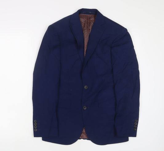Mens UK Size 34 NEXT Regular Blue Suit Jacket