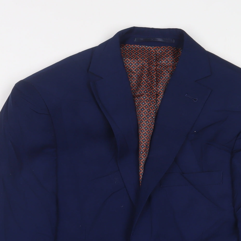 Mens UK Size 34 NEXT Regular Blue Suit Jacket