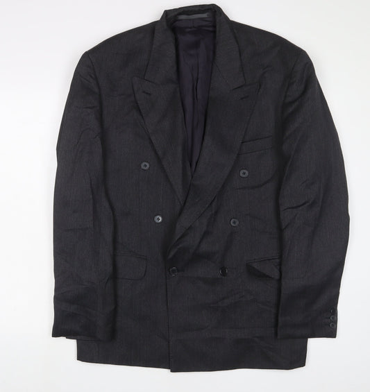 Mens UK Size 42 Debenhams Regular Grey Suit Jacket