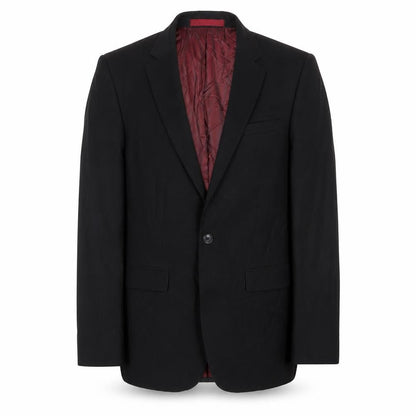 Mens UK Size 38 Topman Regular Black Suit Jacket