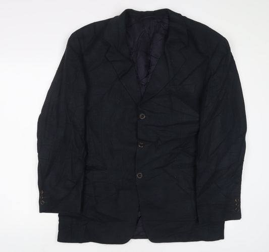 Mens UK Size 42 ROY ROBSON Regular Blue Suit Jacket