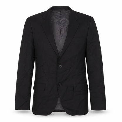 Mens UK Size 38 River Island Regular Black Suit Jacket