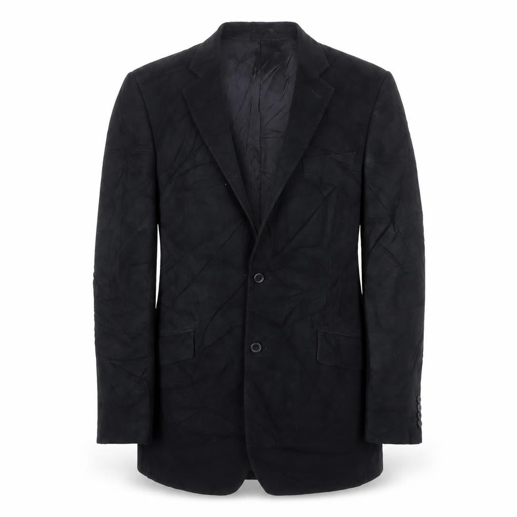 Mens UK Size 42 Blazer Regular Black Suit Jacket