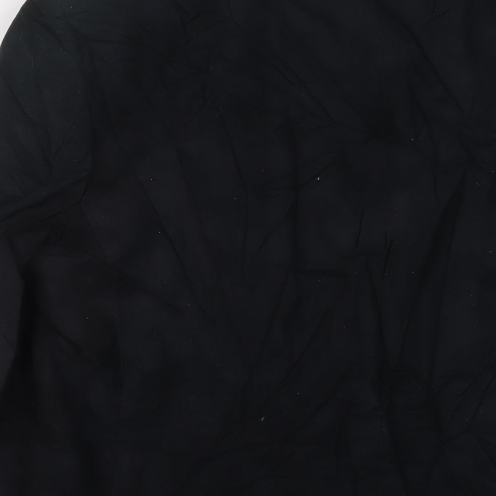 Mens UK Size 42 Blazer Regular Black Suit Jacket