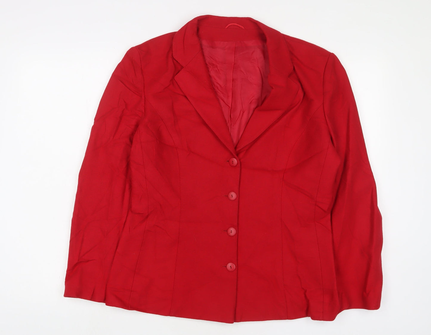 Womens UK Size 14 Richards Red Jacket