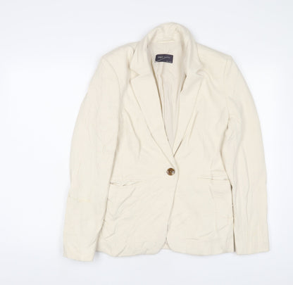 Womens UK Size 8 Marks and Spencer Ivory Jacket