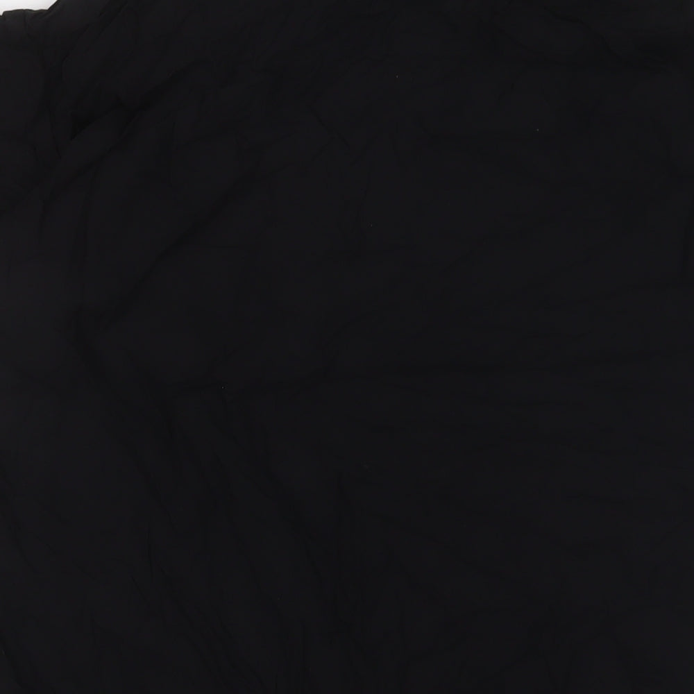 Womens UK Size M H&M Black Basic T-Shirt