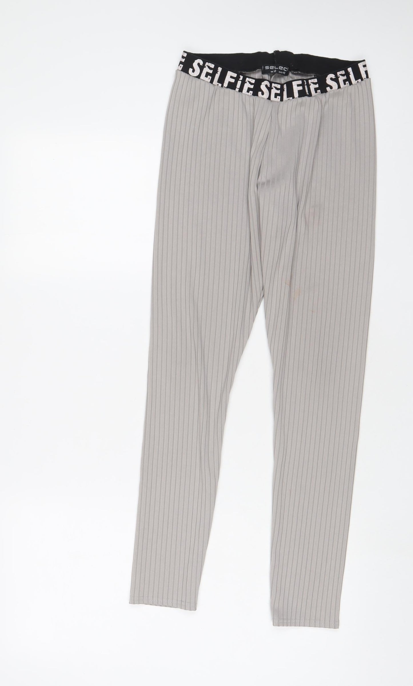 Womens UK Size 12 Select  Capri Grey Leggings