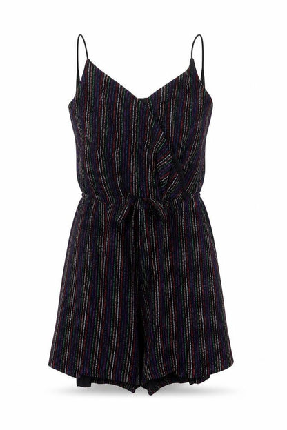 Womens UK Size 10 Topshop One-Piece Multicoloured Playsuit