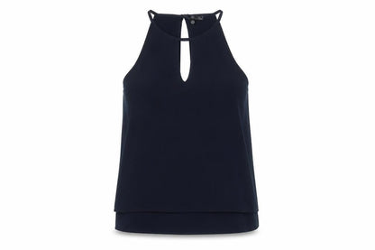 Womens UK Size 6 ONLY Blue Basic Tank