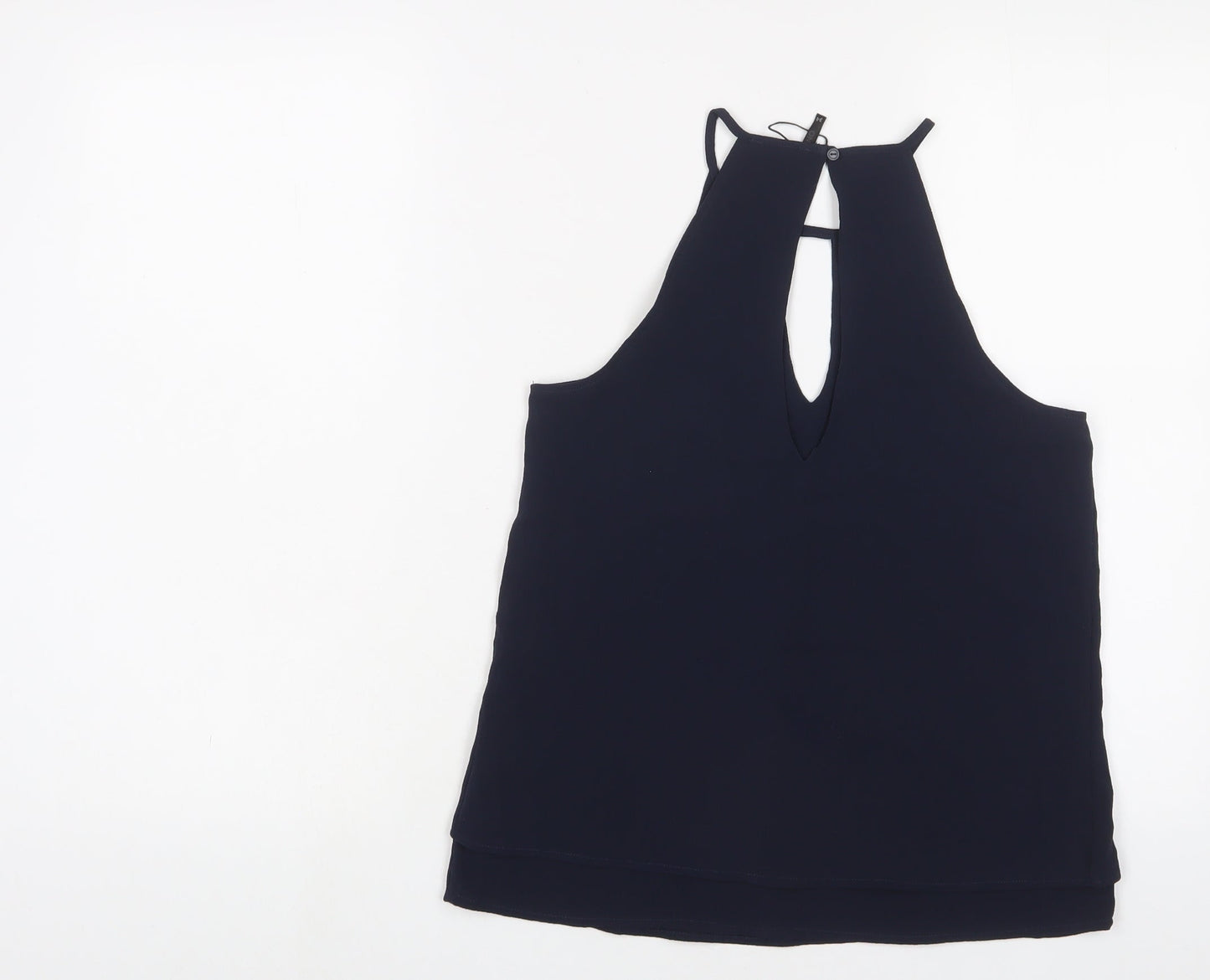 Womens UK Size 6 ONLY Blue Basic Tank