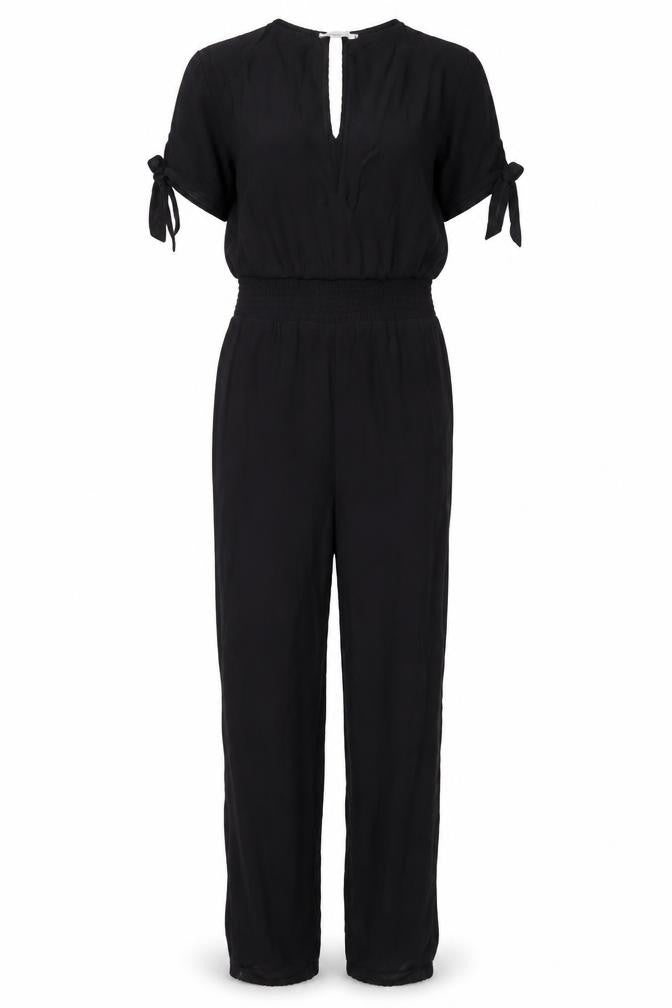 Womens UK Size M American Eagle Outfitters One-Piece Black Jumpsuit