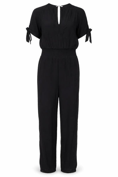 Womens UK Size M American Eagle Outfitters One-Piece Black Jumpsuit