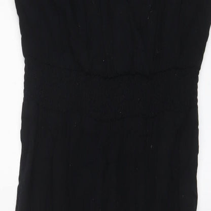 Womens UK Size M American Eagle Outfitters One-Piece Black Jumpsuit