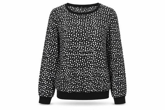Womens UK Size 10 Debenhams Black Basic Blouse