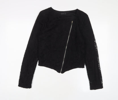Womens UK Size 10 VERO MODA Black Jacket