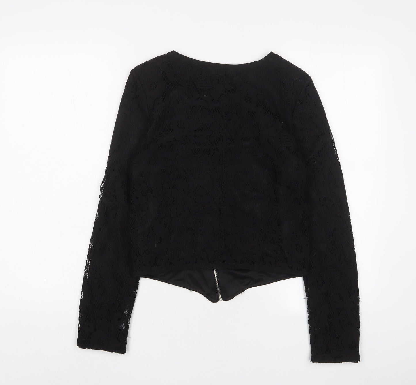 Womens UK Size 10 VERO MODA Black Jacket