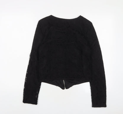 Womens UK Size 10 VERO MODA Black Jacket