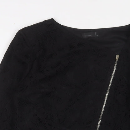 Womens UK Size 10 VERO MODA Black Jacket