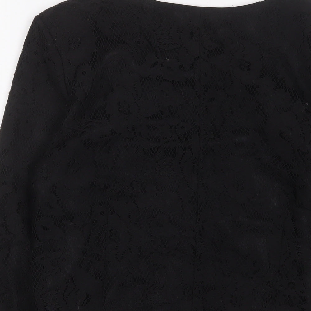 Womens UK Size 10 VERO MODA Black Jacket