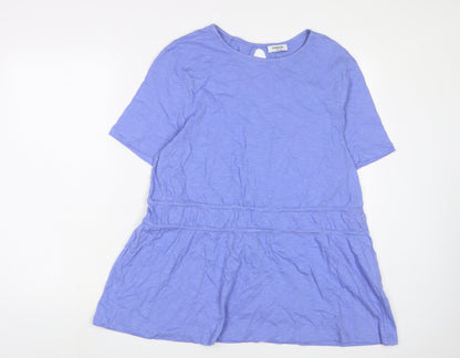 Womens UK Size 16 Simply Be Purple Tunic T-Shirt