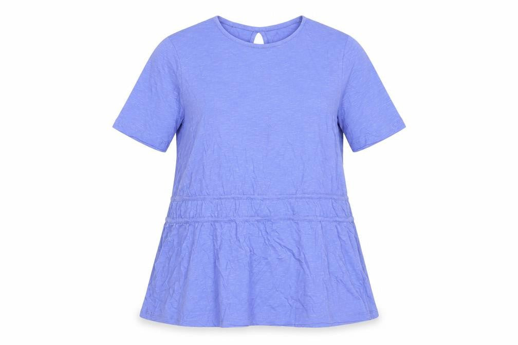 Womens UK Size 16 Simply Be Purple Tunic T-Shirt