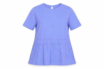 Womens UK Size 16 Simply Be Purple Tunic T-Shirt