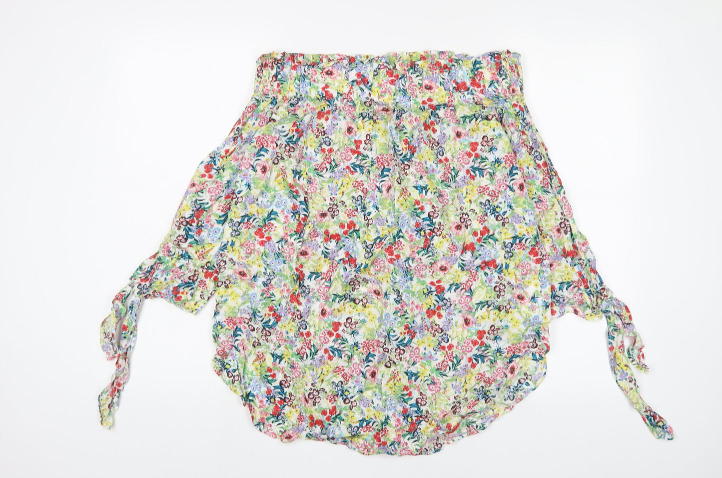 Womens UK Size 10 H&M Multicoloured Basic Blouse