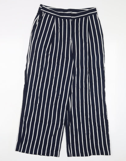 Womens UK Size 8 Monki Regular Fit  Blue Trousers
