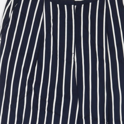 Womens UK Size 8 Monki Regular Fit  Blue Trousers