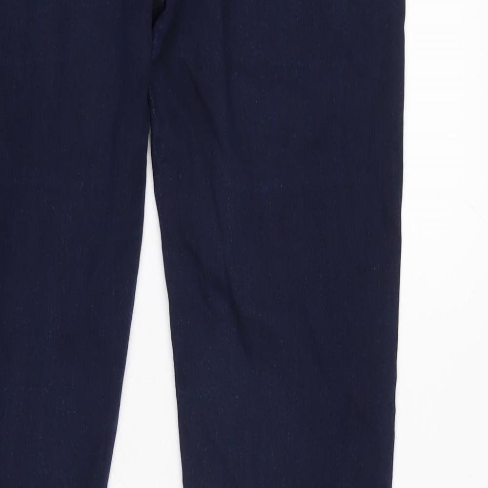 Womens UK Size 10 Marks and Spencer Regular Fit Tapered Blue Jeans
