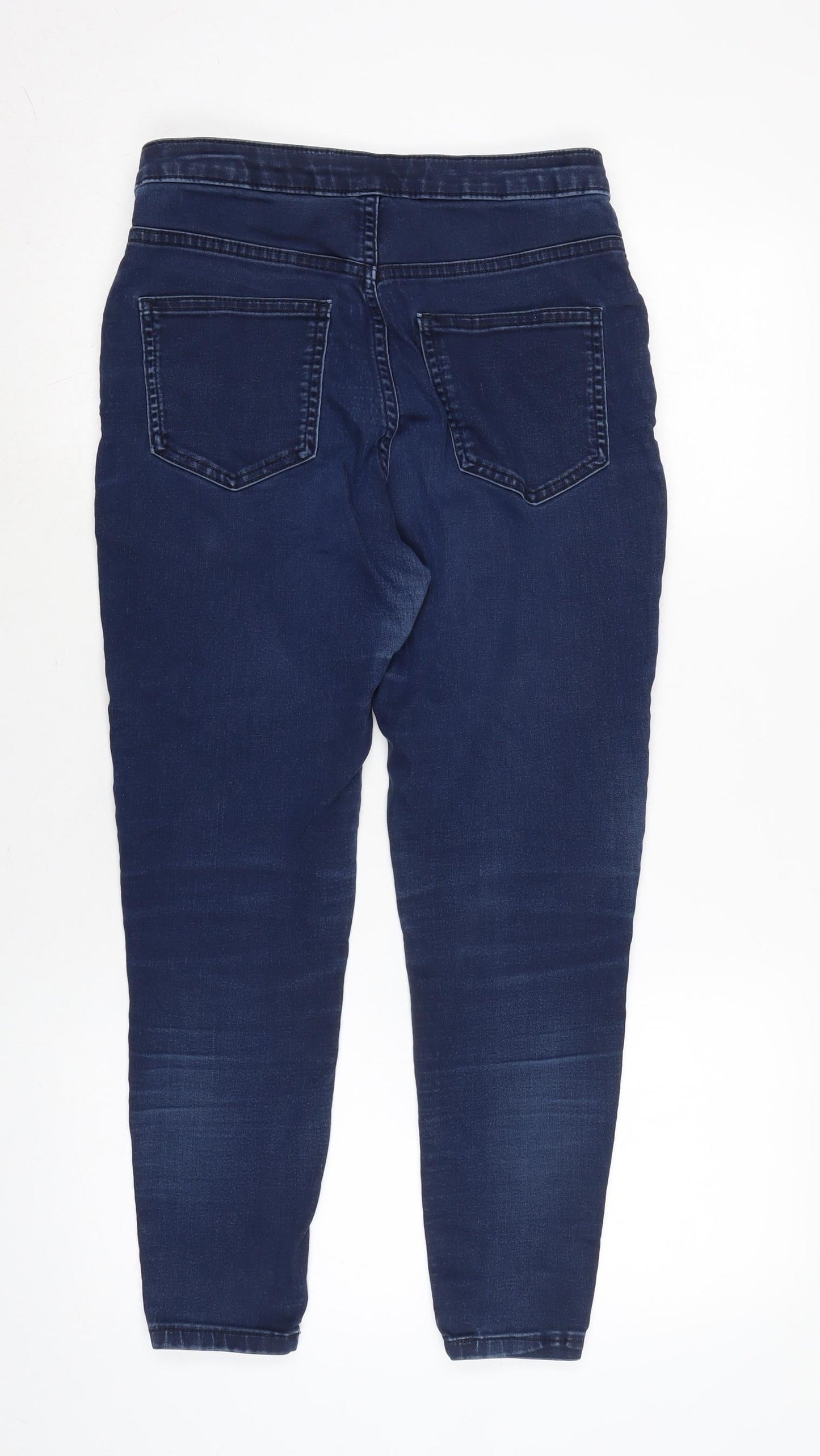 Womens UK Size 12 Marks and Spencer Regular Fit Skinny Blue Jeans