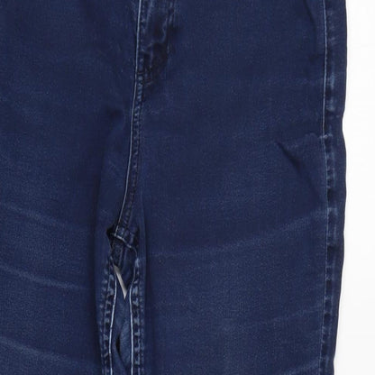 Womens UK Size 12 Marks and Spencer Regular Fit Skinny Blue Jeans