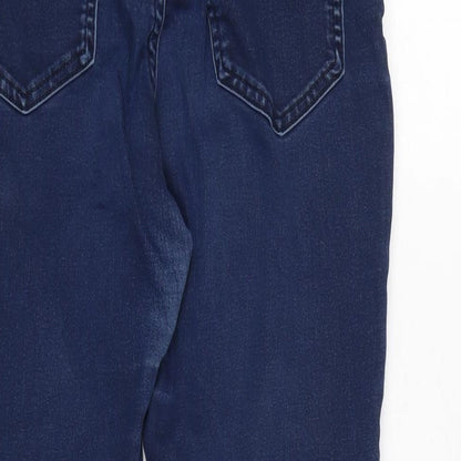 Womens UK Size 12 Marks and Spencer Regular Fit Skinny Blue Jeans