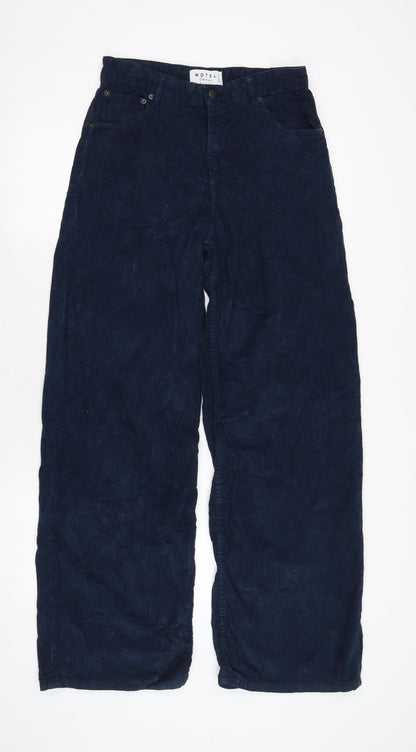Womens UK Size 26 in Motel Regular Fit  Blue Trousers