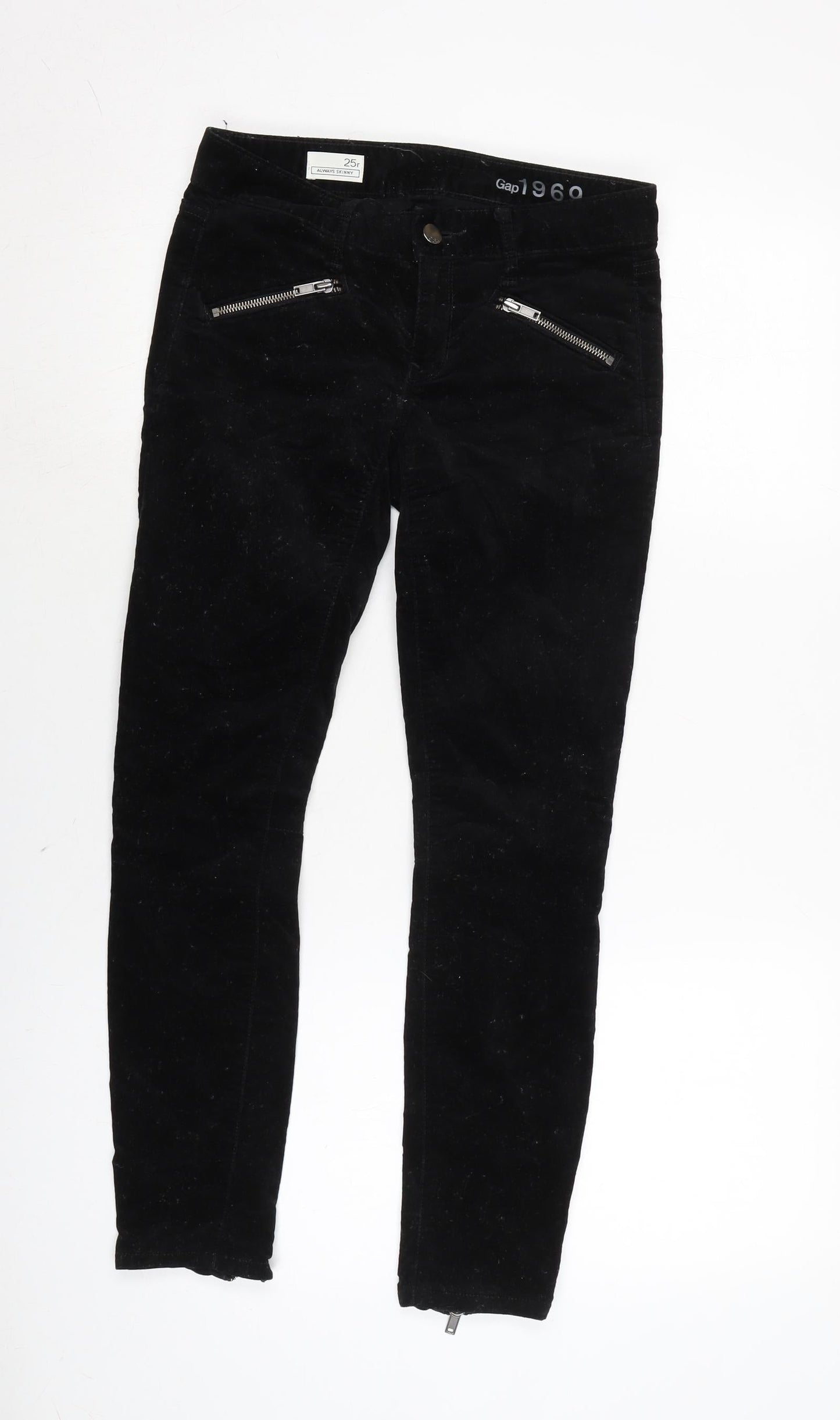 Womens UK Size 26 in Gap Regular Fit  Black Trousers