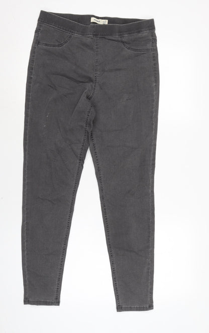 Womens UK Size 12 Marks and Spencer Regular Fit Jegging Grey Jeans