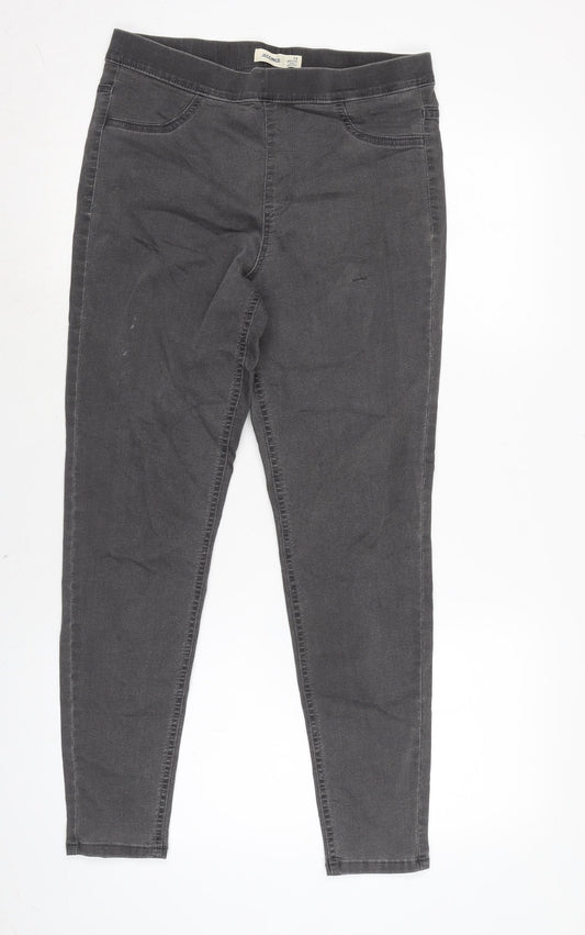 Womens UK Size 12 Marks and Spencer Regular Fit Jegging Grey Jeans