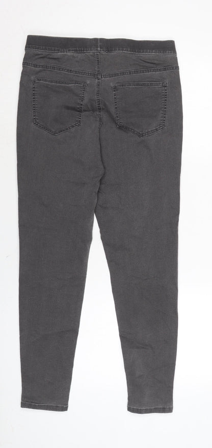 Womens UK Size 12 Marks and Spencer Regular Fit Jegging Grey Jeans